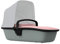 Quinny Lux Kinderwagenaufsatz, passend für Buggy Zapp Flex und Zapp Flex Plus, ultraleichte Babywanne, robust und atmungsaktiv, innovatives Design, nutzbar ab der Geburt bis 6 Monate, blush on grey