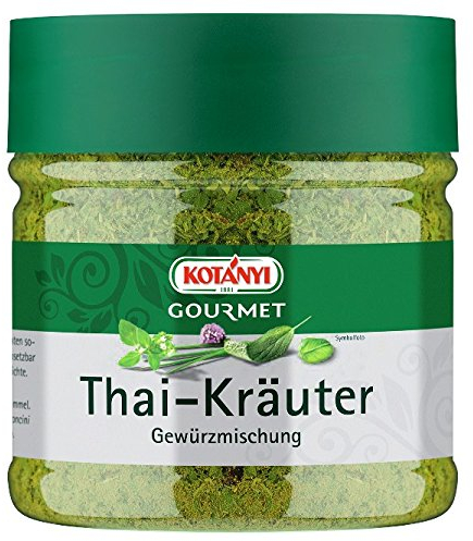 Kotanyi Gourmet Thai-Kräuter Gewürzmischung, typischer Geschmack nach Ingwer, Koriander und Zitronengras, 121 g