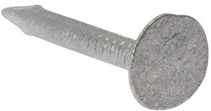 ForgeFix Clout Nails - Extra Large Head | 3.00 x 30mm | Galvanised | Bag 500gm