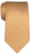 Retreez Herren Gewebte Krawatte Wellig Zick-Zack Gestreifte 8 cm - orange