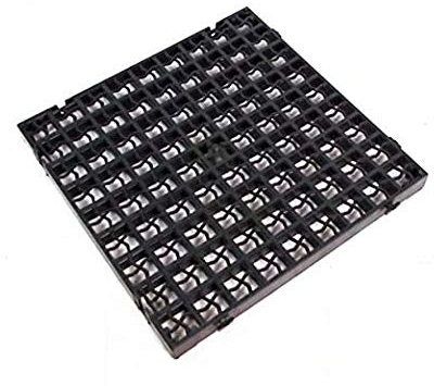 40 x Black Plastic Paving Driveway Grid Turf Grass Lawn Path Gravel Protector Drainage Mat (10 Square Meter)