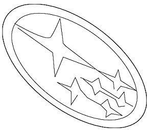 Subaru OEM Ornament F Sechs
