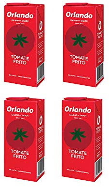Sauce tomate frito espagnole Orlando 350 gr. (Pack of 4)