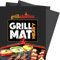 Grillaholics Grillmatte schwer, 600 Grad maximale Temperatur, 2 Grillmatten, antihaftbeschichtet