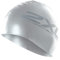 2XU Silicone Swim Cap Silver Silikon-Badekappe – SS16 – One Grey, grau, Einheitsgröße