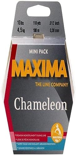 Sunset Unisex Max M/Pack 100m Chameleon 5lb Line, Brown, UK