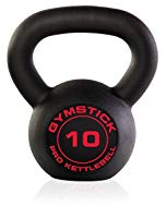 Kettlebell 10kg Kugelhantel Hantel Gewicht Training Cross-Fit Vinylummantelt rot