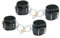 jowiha® 2er Set Robuste Handschellen mit Schloß Handfesseln Bondage Sex Fessel