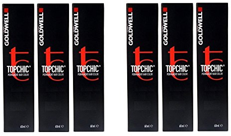 Goldwell Topchic 5NN hellbraun extra 6 x 60 ml Haarfarbe Permanent Hair Color GW