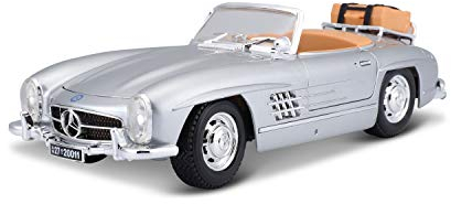 Bburago 12049S - Mercedes Benz 300 SL Touring (1957), silber, 1:18