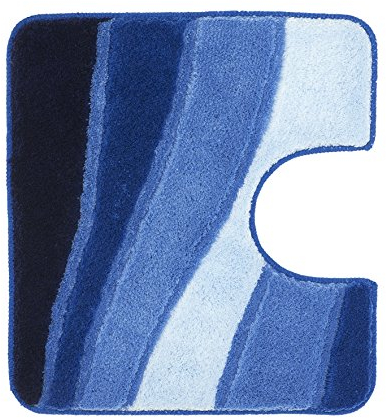 Meusch 2322799130 WC-Vorleger Ocean, 55 x 50 cm, royalblau