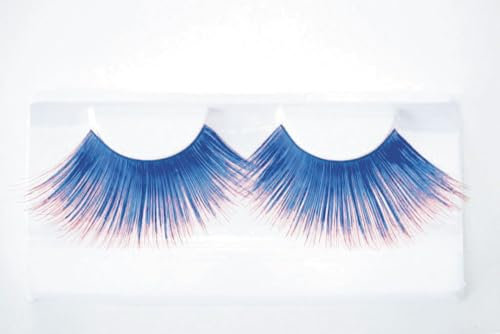 Party Pro 87307704 Faux cils Jumbo Bleu, Mulit Couleur