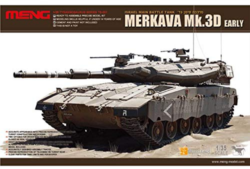 MENG-Model 1/35 Merkava Mk. 3D, früh, MGK-TS1, Mehrfarbig