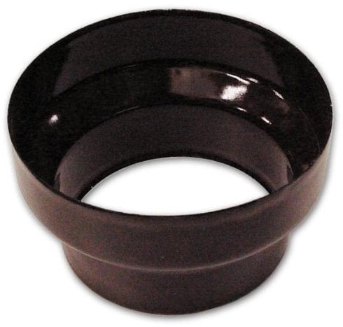 Riduzione Per Stufa Ø 12-8 cm colore Marrone in lamiera porcellanata