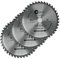 Dapetz® 3X Circular Saw Blades 235mm Dia 24, 40 & 48 Teeth 30mm Bore TCT Super Thin 1.2mm Blade for Cutting Metals & Stainless Steel