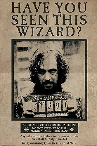 Harry Potter and The Prisoner of Azkaban (61cm x 91,5cm) + weiße Geschenkverpackung. Verschenkfertig!