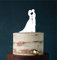 edelstahlheini.de Cake Topper #2, Tortenstecker, Tortenfigur Acryl, Tortenständer Etagere Hochzeit Hochzeitstorte (Weiss) Art.Nr. 5252