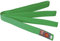 Ju-Sports Budogürtel - grün, Baumwolle I Kampfsport Gürtel Für Budo-Sportarten, Judo, Karate, Kickboxen & mehr I Ca. 4 cm breiter Martial Arts Gürtel I 240 cm