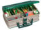 PLANO Double-Sided 20-Compartment Satchel,Double Sided Tackle Box, Fishing Equipment Storage Box, compact tackle box, satchel, perfect to store Lures, Hardbaits, Softbaits other fishing tackle