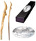 The Noble Collection - Gregorovitch Character Wand - 15in (39cm) Wizarding World Wand with Name Tag - Harry Potter Film Set Movie Props Wands