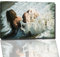 Sexy frau am Strand Bild auf Leinwand -- 100x70 cm fertig gerahmte Kunstdruckbilder als Wandbild - Billiger als Ölbild oder Gemälde - KEIN Poster oder Plakat