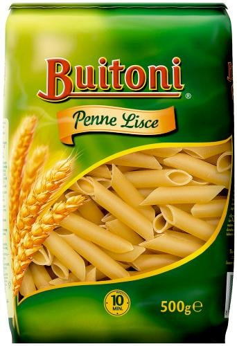 Buitoni Penne Lisce, 12er Pack (12 x 500 g Packung)