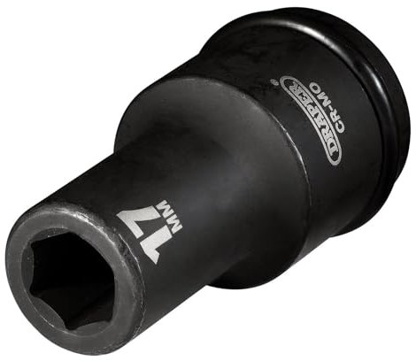 Draper Expert 5049 17mm 3/4-inch Square Drive Hi-Torq 6-Point Deep Impact Socket