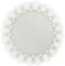 Plauener Spitze by Modespitze 4048L_14_60 Tischdecke Oslo L, Gre 60 cm, rund, Creme