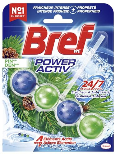 Bref WC Power Activ Pin – WC-Reiniger – 50 g