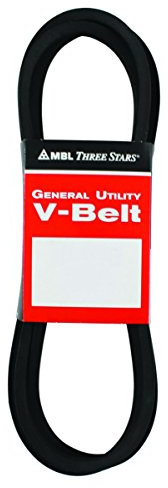 MBL 5L800 (3800) Fractional Horsepower V-Belt, 5L Section, 21/32 Width, 3/8 Height, 80'' Length, Rubber