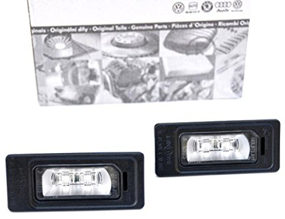 Original Audi LED Kennzeichenbeleuchtung Kennzeichenleuchten 2er Set - 4G0943021