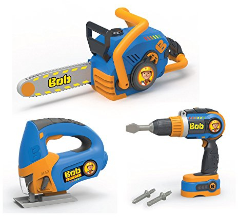 Smoby 360137 Bob der Baumeister 3 Werkzeug Set