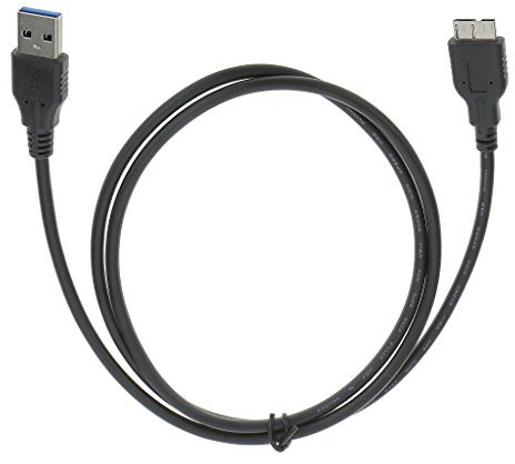 Cable de cargador USB 3.0 Micro B Data para Drive Disco Duro Externo Toshiba