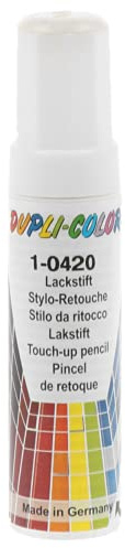 Dupli-Color 599491 Auto-Color-Lackstifte, 12 ml, Weiß/Grau 1-0420