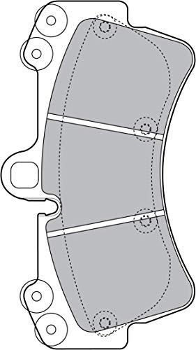 VALEO 598656 Bremsbelagsatz Scheibenfeststellbremse Bremsbelagsatz Scheibenbremse