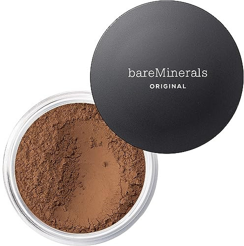 Original Loose Powder Foundation SPF 15, Golden Deep 28, Vegan, Cruelty-Free & Dermatologist-Tested