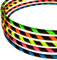 HOOPOMANIA Hula Hoop Reifen für Anfänger [Ø100cm - blau] Dance Hoop Anfänger Hula Hoop