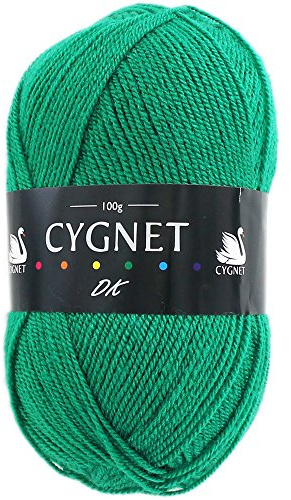 Cygnet DK Double Knitting Acrylic Yarn - Shade 377 Emerald