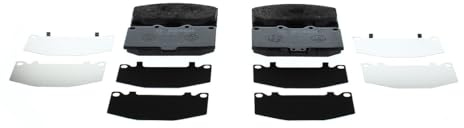 Bosch BP1321 - Brake Pads Car Front Axle - Bosch Quality - Reduced Noise and Dust - ECE-R90 Certified - Copper-Free - 1 Set of 4 Pads