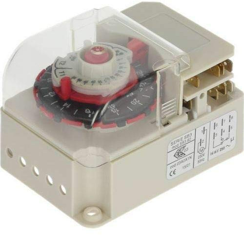 Temporizzatore Elettromeccanico Tipo Bigatti Per Sbrinamento – SB3.82/8 Contatti - Gestione ritardo ventole/Alimetazione 230V - 50Hz