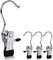 The Hanger Store 40 Single Clip Metal Coat Hangers for Scarf, Belt, Gloves, Shoes, Garments, Clothes