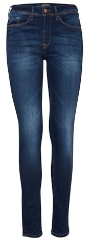 ICHI Damen Erin IZARO Jeans, Blau (Medium Blue 19037), W30/L32 (Herstellergröße: 30)
