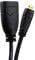 Cablesson Ivuna Micro HDMI 0.5m Extension - upto 1080p - v1.4/2.0 - Audio & Video - Full HD - Connecting HD Devices using the new Micro HDMI Connector to PC or TV Gold Plated 3D Full HD 1080p 4k2k