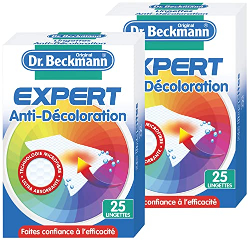 Dr Beckmann toallitas anti teñido microfibra 25 piezas – Lote de 2