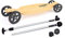 Landpaddling-Set - Offroad-Longboard Onda Longa von Onda Motion + Onda-Landpaddling-Stick Aluminium