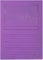 Exacompta 50101E Cartelle a L, 22x31 cm, Viola, 100 Pezzi