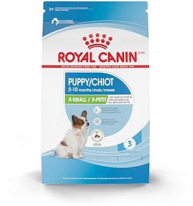 Royal Canin Size Health Nutrition X-Small Puppy Dry Dog Food, 3 lb Bag