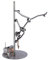 Steelman24 I Schraubenmännchen Pole Dance Mit Radio I Made in Germany I Handarbeit I Geschenkidee I Stahlfigur I Metallfigur I Metallmännchen