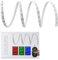 20m LED Strip Light - 12V LED Streifen IP65 RGB 30 LED/m Funk-SET & Netzteil, dimmbar, mit Fernbedienung, selbstklebend