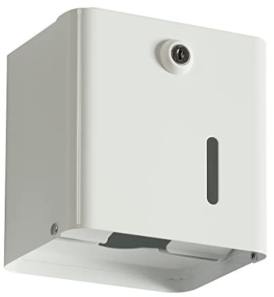 Distributeur Papier hygiénique Blanka - 2 Paquets / 1 Rouleau - Blanc signalisation - RAL 9016
